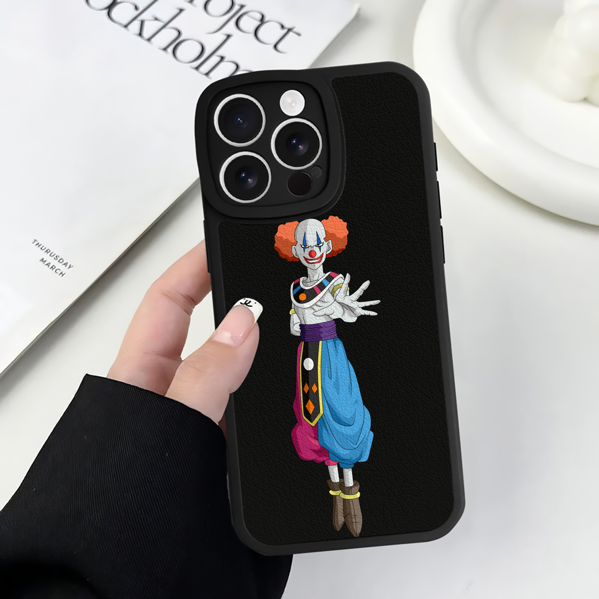 （画像用） ドラゴンボール DRAGON BALL 【iPhone 16シリーズ対応】シリコンスマホケース（レザー調） 材質：シリコン